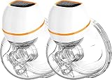Breast Pump Portable Wireless Wearable Breast Pump with Touchscreen LCD Display, Rechargeable Hands