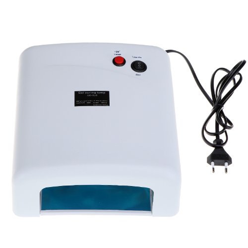 36W a mené la lumière de lampe UV sèche ongles avec petit ventilateur manucure Art Machine blanc