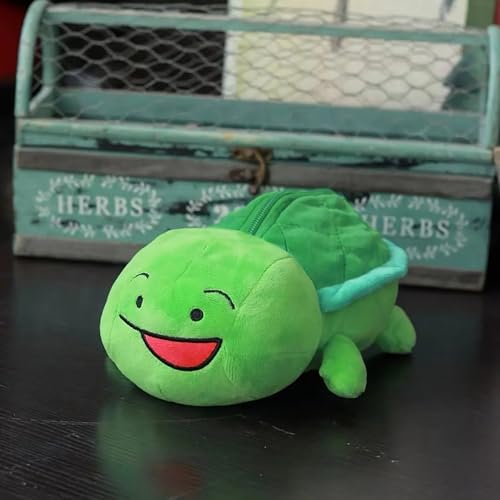 Image of Minache Women Animal Frog Plush Stationery Pouch Pen Pencil Case Ladies Cosmetic Bag