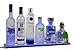 LED Liquor Shelf and Bottle Display (2 ft length) - Made in the USA! - Programmable Shelving Includes Wireless Remote, Wall Mounts, and Power Supply - COMFORTABLY HOLDS 4 - 6 BOTTLES