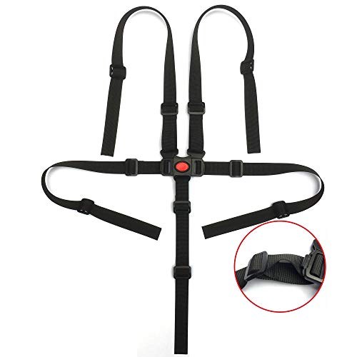 Baby Universal 5 Point Harness Belt Adjustable Strap for Stroller High Chair Pram