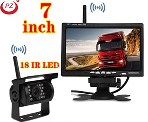 Skid Steer Backup Camera + Swivel Mounting Arm + Monitor Kit #TOP4