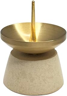 ロウが残りにくい蝋燭立て 仏具 お仏壇 モダン仏具 (小) ろうそく立て 仏具 お仏壇 モダン仏具 ダルマ火立 (j1588)