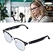 AI Smart Translation Glasses,Real-Time Multi-Language Translation Built-in Mic & Speaker Anti Blue Light Lenses,Video Translation Travel Friendly Lightweight Design 1-Year Software Trial