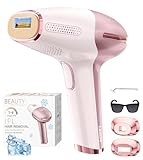 Lasomi 3 en1 IPL Depiladora Láser,9℃ Dispositivo de depilación indolora IPL Para...