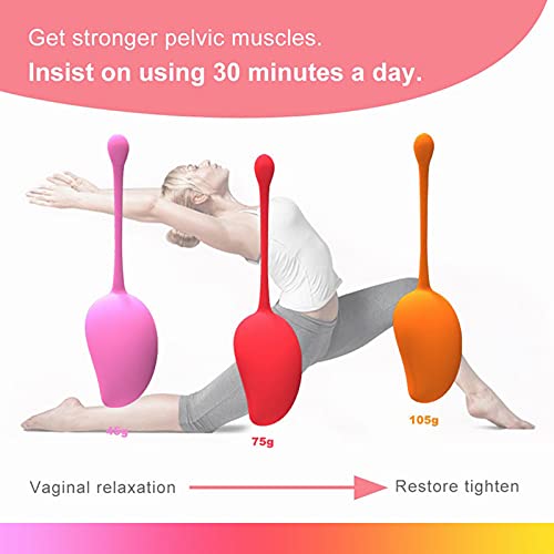 KEGEL BALL SET MANGO 3 - KIT POMPOARISMO
