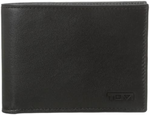 tumi delta leather wallet