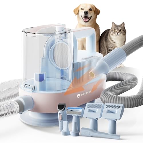 Tondeuse chien professionnelle PETGUGU M1 Pro 11000Pa | Kit de toilettage silencieux