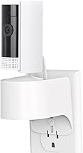 Outlet Mount for Indoor Cam (2nd Gen and 1st Gen), 1 Pack Plug-in Wall Stand, 360 Degree Swivel and Space Saving Design (Camera are Not Included)