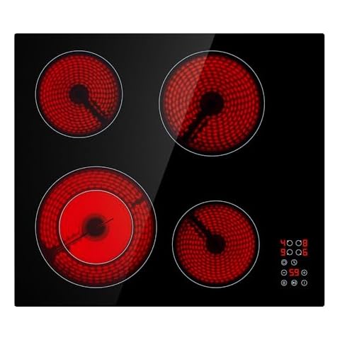 Empava 24 Inch Electric Cooktop 4 Burners Cover