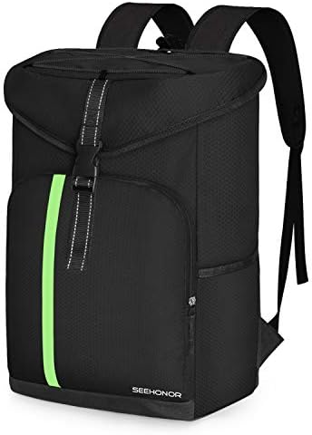 Insulated Cooler Backpack, SEEHONOR Inflatable Tank Pool Float for Lunch Picnic Hiking Camping Beach Fishing Travel Trips Inflatable Tank Pool Float