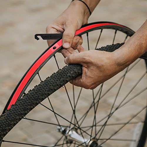 8 Pieces Rim Strip Bicycle Rim Tape Bike Inner Tube Bike High Pressure Tire Proof With 2 Packs Bicycle Tire Lever Fits Size 26 Inch Or 700C (Fits 700C) #TOP4