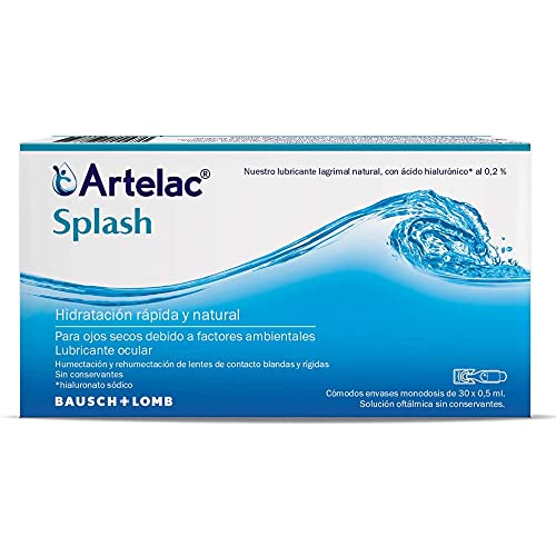 Artelac Bausch + Lomb - Artelac Splash Unidosis 30 x 0.5 ml 30 Unidades 15 ml
