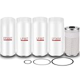 Fuel Oil Filter Kit Compatible with V olvo D12 D13 Engines VNL VNR VNX VHD VAH FH FM Truck, 2x