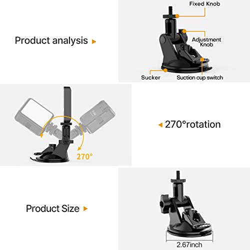 Conference Lighting Kit w Suction Mount, Mini Pocket Light, Brightness Adjustable for Video Zoom Calls, Broadcasting, Live Streaming Compatible with MacBook iPad Laptop Desktop Shooting Accessories - Thumbnail 4