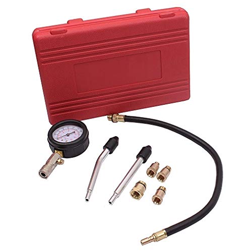 Eoocvt Professional Petrol Gas Engine Cylinder Compression Tester Kit Automotive Gauge Tool #TOP5