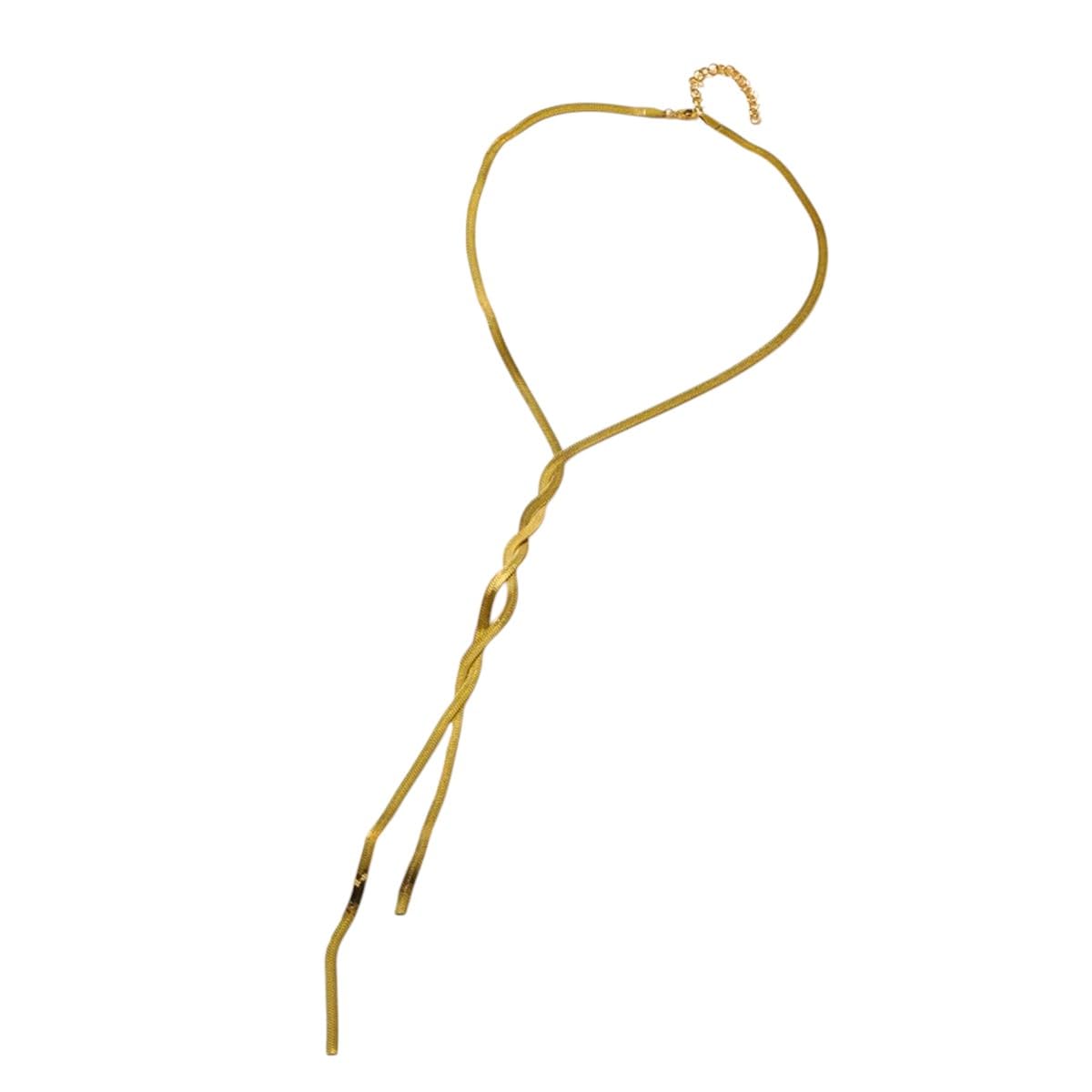 Collier chaîne de serpent mode 2025 bijoux acier inoxydable pour cou