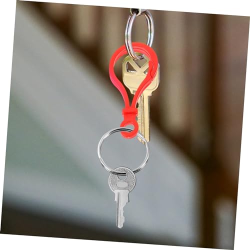 Crochets à déclenchement Uonlytech : boucles plastique multicolores pour lanyard