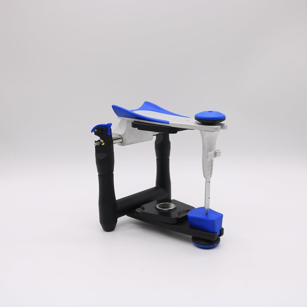 Lab Average High-Precision Articulator Adjustable Occlusal Stainless Steel Articulator Compatible with All Artex Models