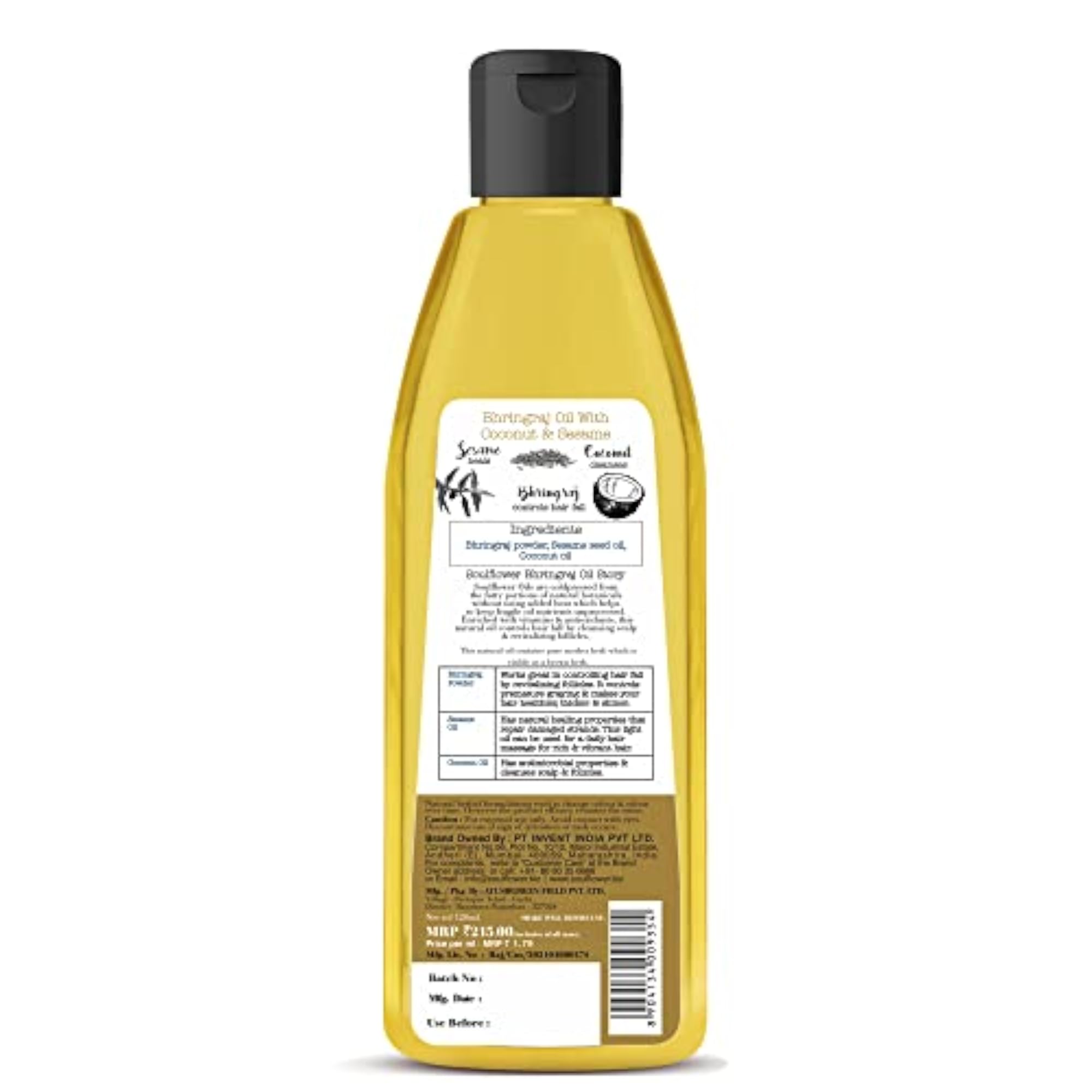 Bhringraj Hair Oil 100% Pure & Natural