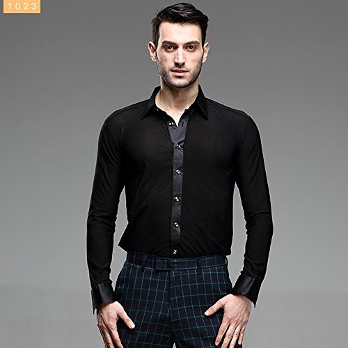 【サイズS-2XL】男性社交ダンス衣装 6colors 競技用 ラテン