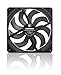 Noctua NF-A14x25 G2 PWM chromax.Black, Premium-Quality Quiet 140mm PC Fan (Black)