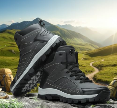 Image of THUNDER Men Classic Comfort Stylish Fashion Adventure Hiking Trekking Boots