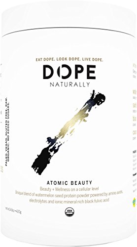 DOPE Naturally - Atomic Beauty - Raw Organic Vegan Protein + Fulvic Acid, 420 Grams DOPE Naturally - Atomic Beauty - Raw Organic Vegan Protein + Fulvic Acid, 420 Grams