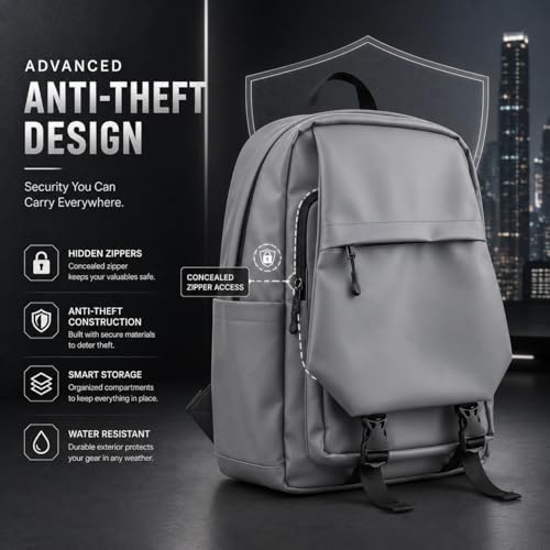 Image of GadgetBite Zenith 32 Litre Laptop Bag with 15.6 Inch Laptop Compartment and Organiser Pocket for Men Women Boys Office College and Travel with Bottle Pocket Laptop Backpack