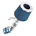 Suride Cold Air Intake Kit with Filter Heat Shield for G37 2008-2013, Q50 2014-2015, 370-Z 2009-2020 (Blue)