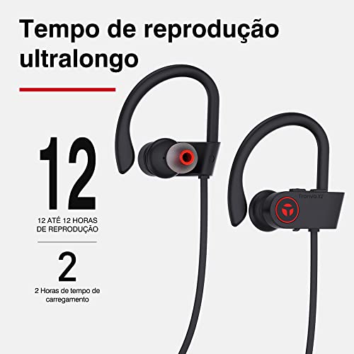 Fone de ouvido Bluetooth sem fio Tranya X2