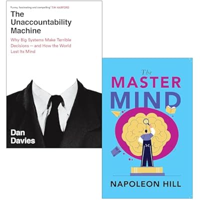 The Unaccountability Machine By Dan Davies & The Master Mind By Napoleon Hill 2 Books Collection Set