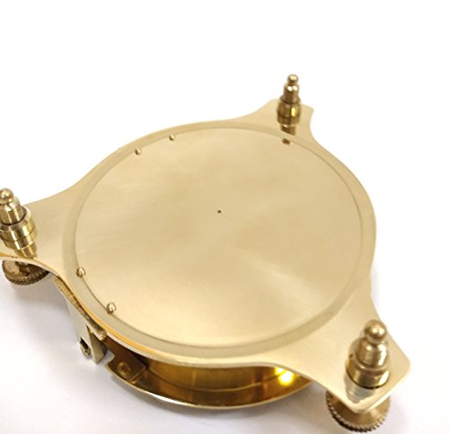 5" Sundial Compass Solid Brass Sun Dial #TOP5