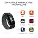 XOSS BBP Heart Rate Monitor Armband with Bluetooth5.0 & ANT+, IPX68 Waterproof & Rechargeable 60Hours Long Battery Life Heart Rate Monitor Watch, Accurate Workout Data Heart Rate Monitor for Exercise