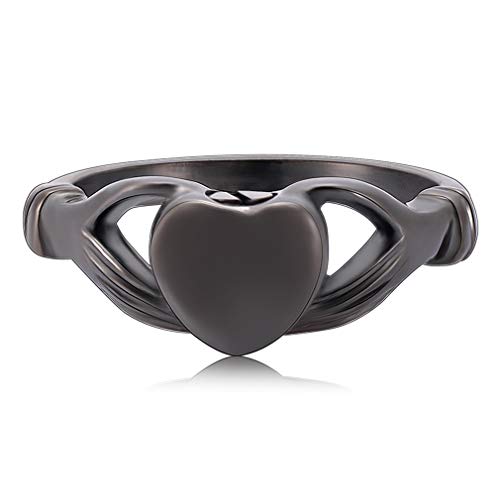 image for Minicremation Cremation Ring for Ashes Golden Memorial Keepsake for As