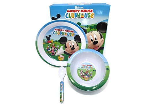 Mickey Mouse Clubhouse Kids Plate Set