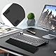 Akko -Tastatur -Handgelenkspeicherschaum, Handgelenksruhe für 75% Tastatur, einfache Schmerzlinderung, ergonomisches Handgelenksunterstützungsblock für PC, Laptop, Home & Office （Schwarz, 36*70*19mm)