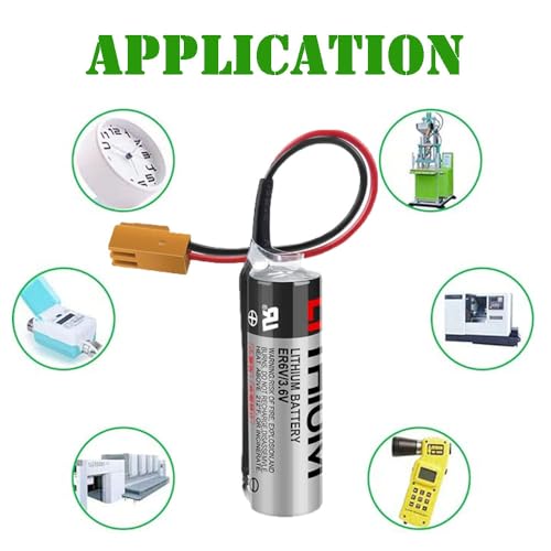 Pack de 5 pilas ER6V 3.6V 2400mAh Lithium miniatura 7