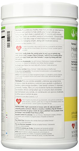 Herbalife Formula 1 Shake - Piña Colada Canister 26.4 Oz (750G) #TOP1