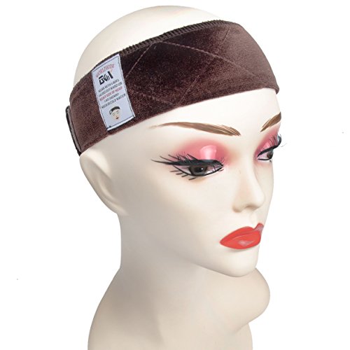 GEX Beauty Flexible Velvet Wig Grip Scarf Head Hair Band Wig Band Adjustable