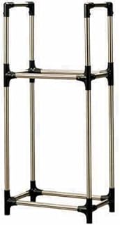 アイリスオーヤマ ステンレスタイヤラック カバー付 ブラック KSL-590C