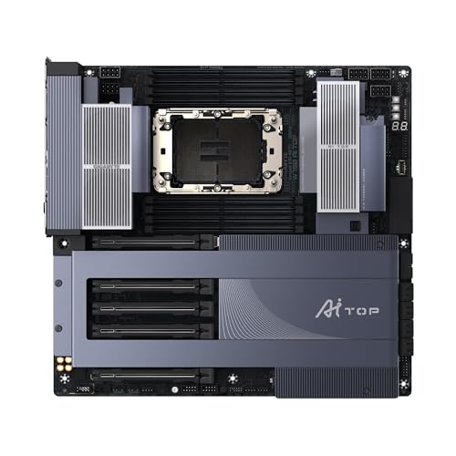 Image of GIGABYTE W790 AI TOP Intel Xeon W Processor Motherboard (LGA4677), E-ATX, DDR5, 6X M.2, PCIe 5.0, Thunderbolt 4, WIFI7, 10GbE LAN, EZ-Latch