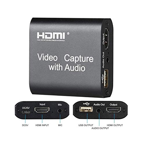 7SEVEN® 4K HDMI Screen Capture Recorder for Laptop PC TV Set TOP Box DSLR Camcorder to Live SREAMING Gaming Teaching Video Conference Live... - Image 3
