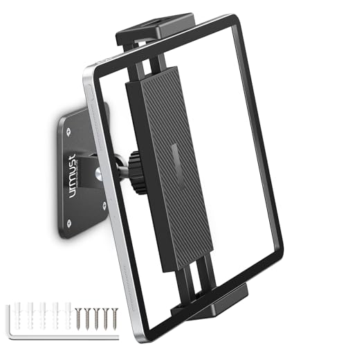 Urmust Universal Tablet Wall Mount Holder, 360° Adjustable, for 4.7-13