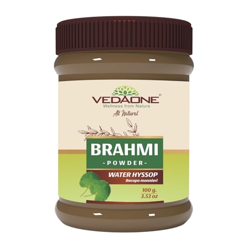 Image of Brahmi Powder (Bacopa monnieri) 100g | Ayurvedic Herbal Powder | Traditionally Used for Memory & Cognitive Wellness