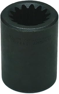 #5 Spline Drive 4 Point Square Impact Socket - 13/16