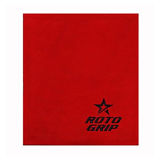 Roto-Grip Bowling Shammy Reinigung Pad Rot