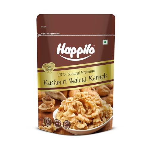 Premium Kashmiri Walnut Kernals 200g | Walnuts without Shell | Akhrot Giri | Dry Fruits, Healthy Snacks | Natural Kashmiri Walnut Kernels | Rich in Pr