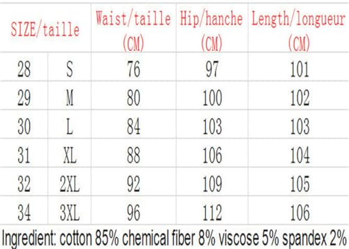 Andongnywell Men's Plus Size Ripped Skinny Jeans Trousers Fashion Casual Loose Destroyed Denim Pants2