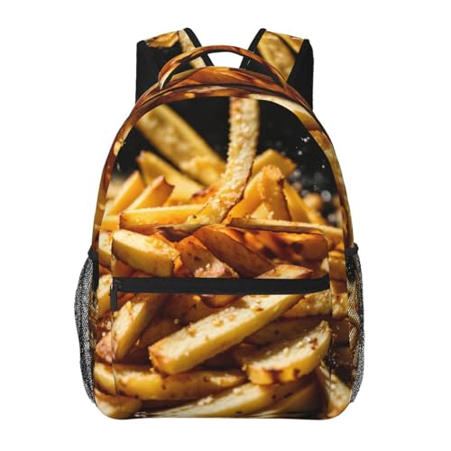 Sac à dos léger en toile noire OdDdot taille unique pour homme et femme